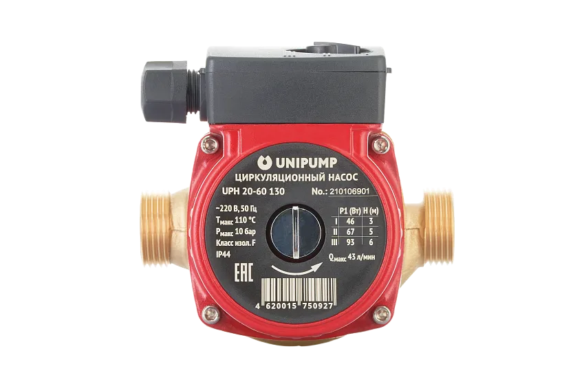 Циркуляционный насос UNIPUMP UPH 20-60 130